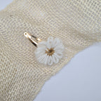 Haarclipje cozy flower creme