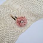 Haarclipje sparkle flower oudroze