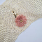 Haarclipje cozy flower oudroze