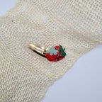 Haarclipje Strawberry Dream rood
