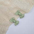 Midi haarclipje strikje classic groen