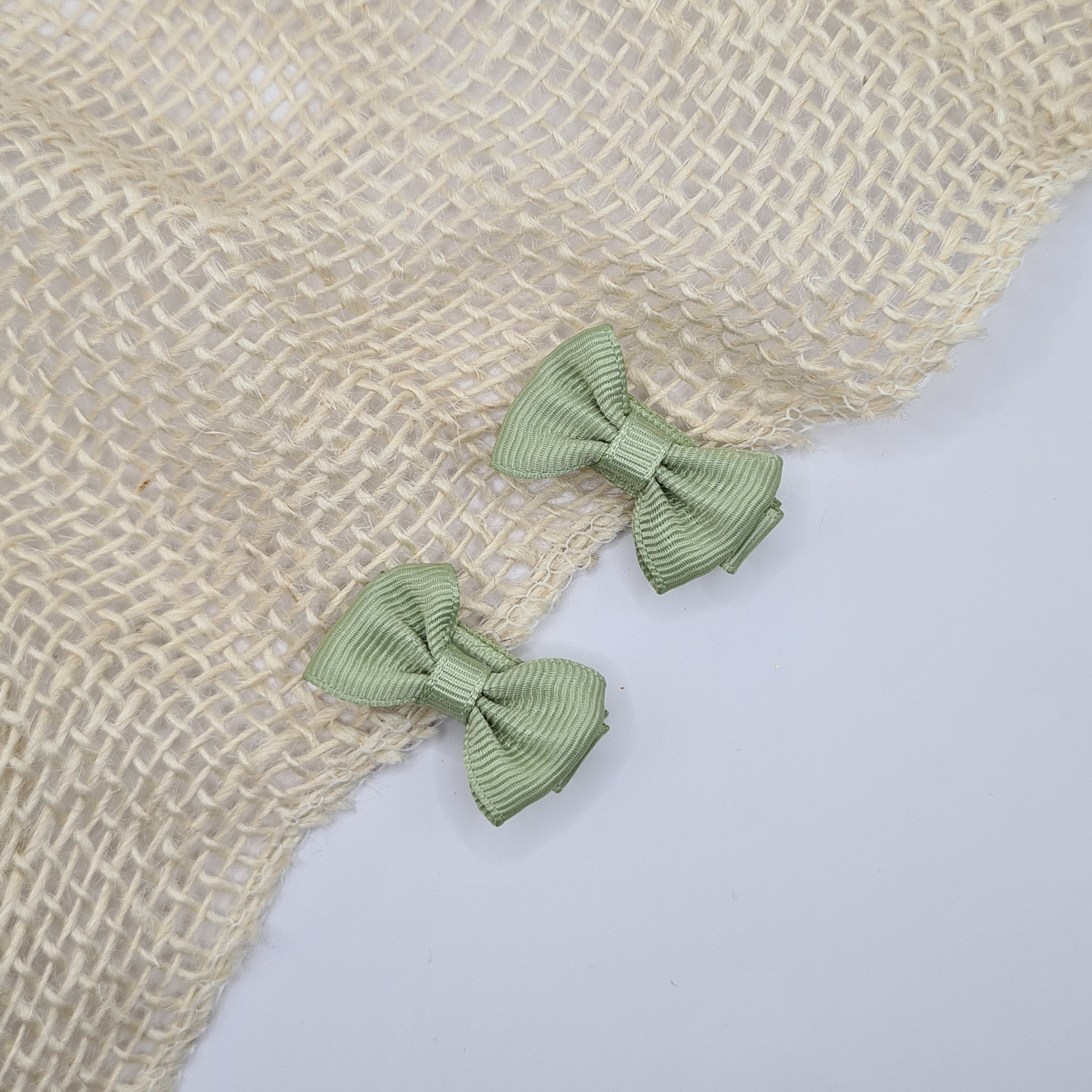 Midi haarclipje strikje classic groen