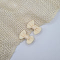 Midi haarclipje strikje classic creme