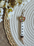 Sleutelhanger Livia boekenwurm donker