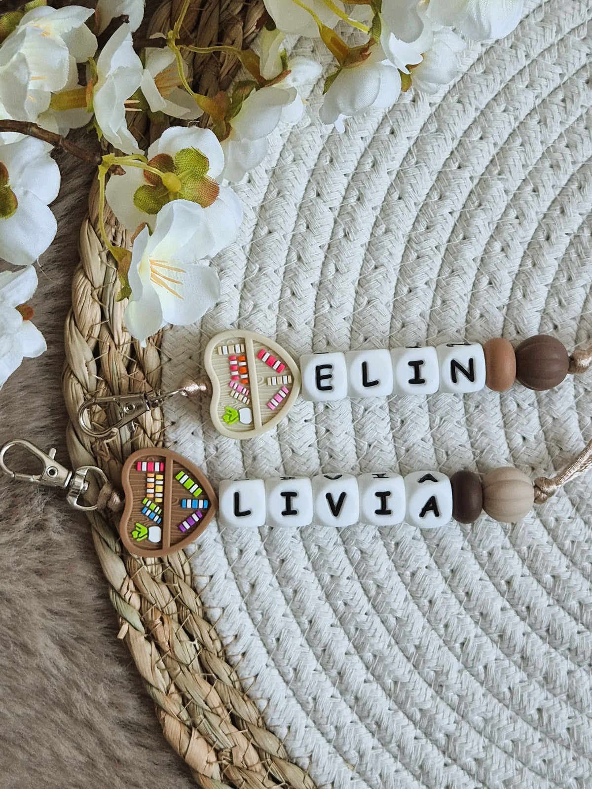 Sleutelhanger Elin boekenwurm licht
