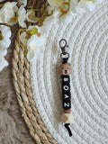 Sleutelhanger Boaz berenhoofdje beige