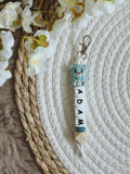 Sleutelhanger Adam met blauw beertje