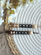 Sleutelhanger zayn beertje donkerbruin