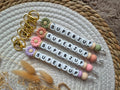 Superjuf sleutelhanger met bloemen