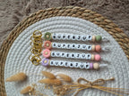 Superjuf sleutelhanger met bloemen